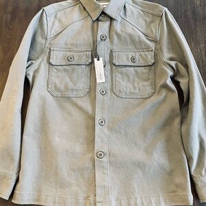 Taylor Stitch Shop Shirt in Gravel Boss Duck - S - 38. New With Tag